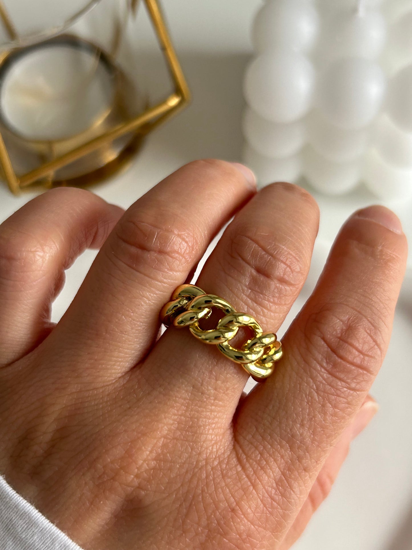 Chain Ring Gold