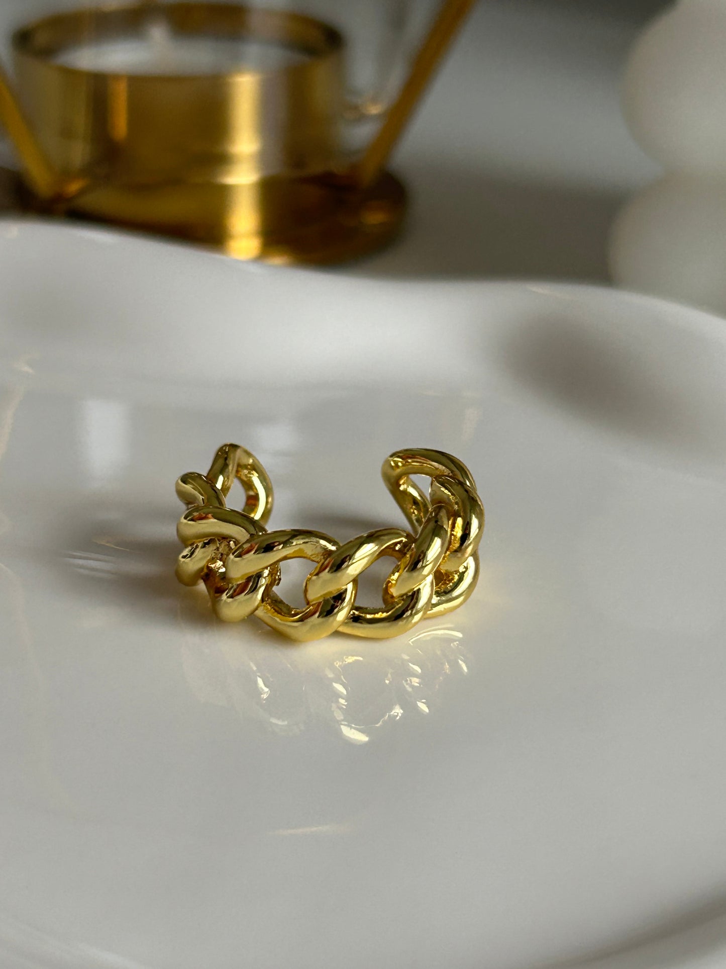 Chain Ring Gold