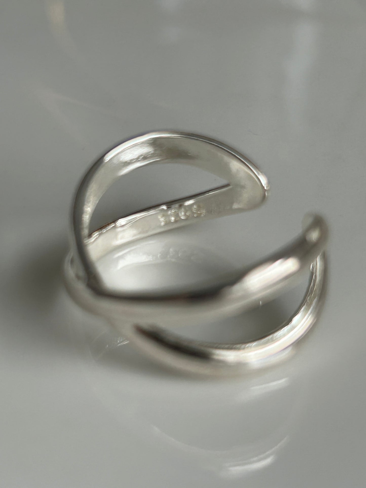 Small X-Ring Silver